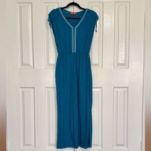 2 for $20 ✨Joe Fresh Teal Cotton Maxi Dress | Size XS